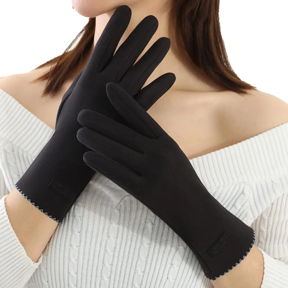 Cold-proof Women Gloves Thickened Women Gloves Winter Women's Touch Screen Thermal Gloves for Outdoor Cycling Warm for Cold