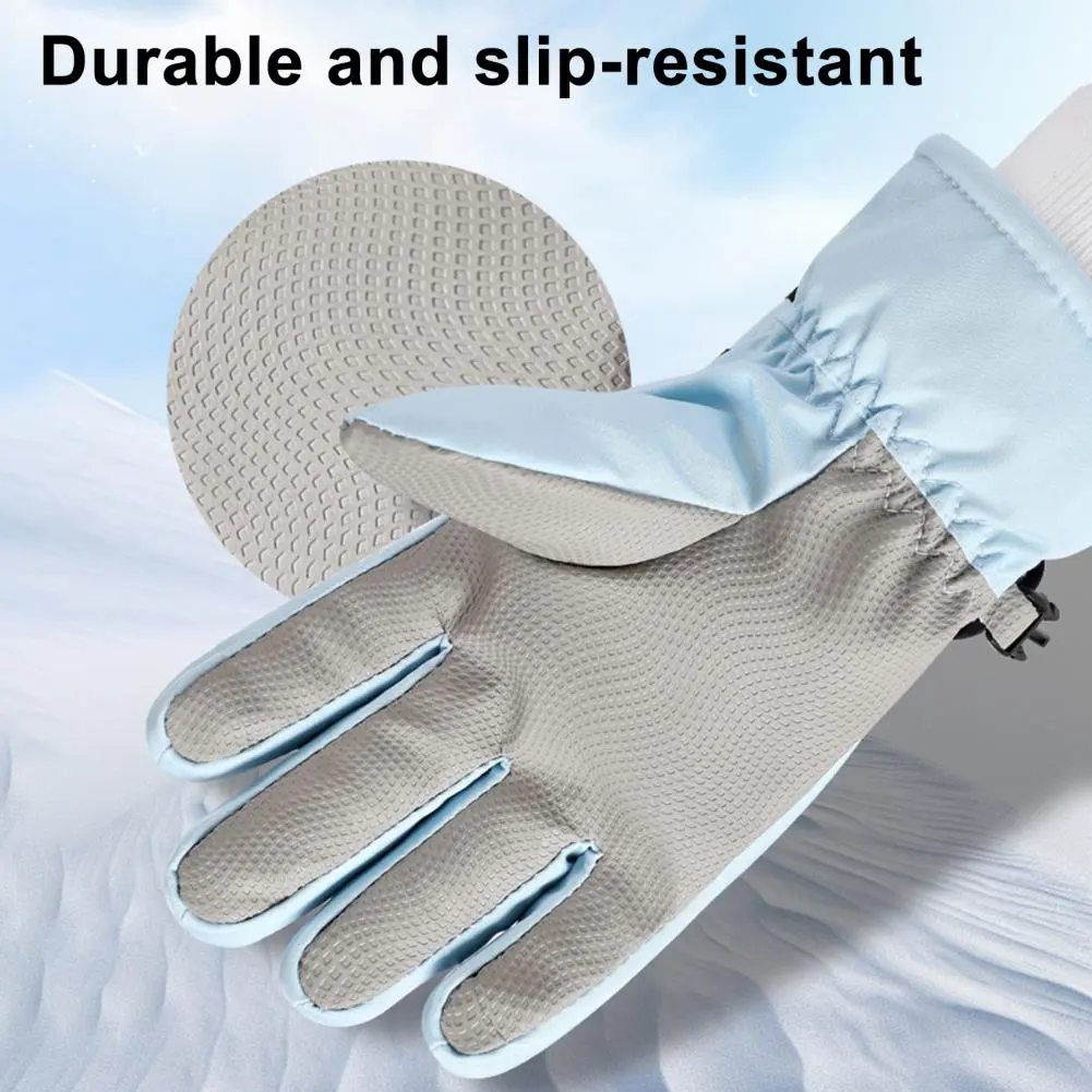Double Warm Winter Gloves Winter Cold-resistant Gloves Winter Ski Gloves for Men Women Waterproof for Snowboard for Weather
