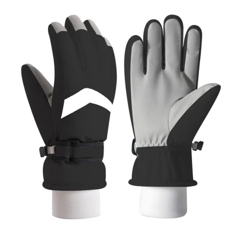 Double Warm Winter Gloves Winter Cold-resistant Gloves Winter Ski Gloves for Men Women Waterproof for Snowboard for Weather