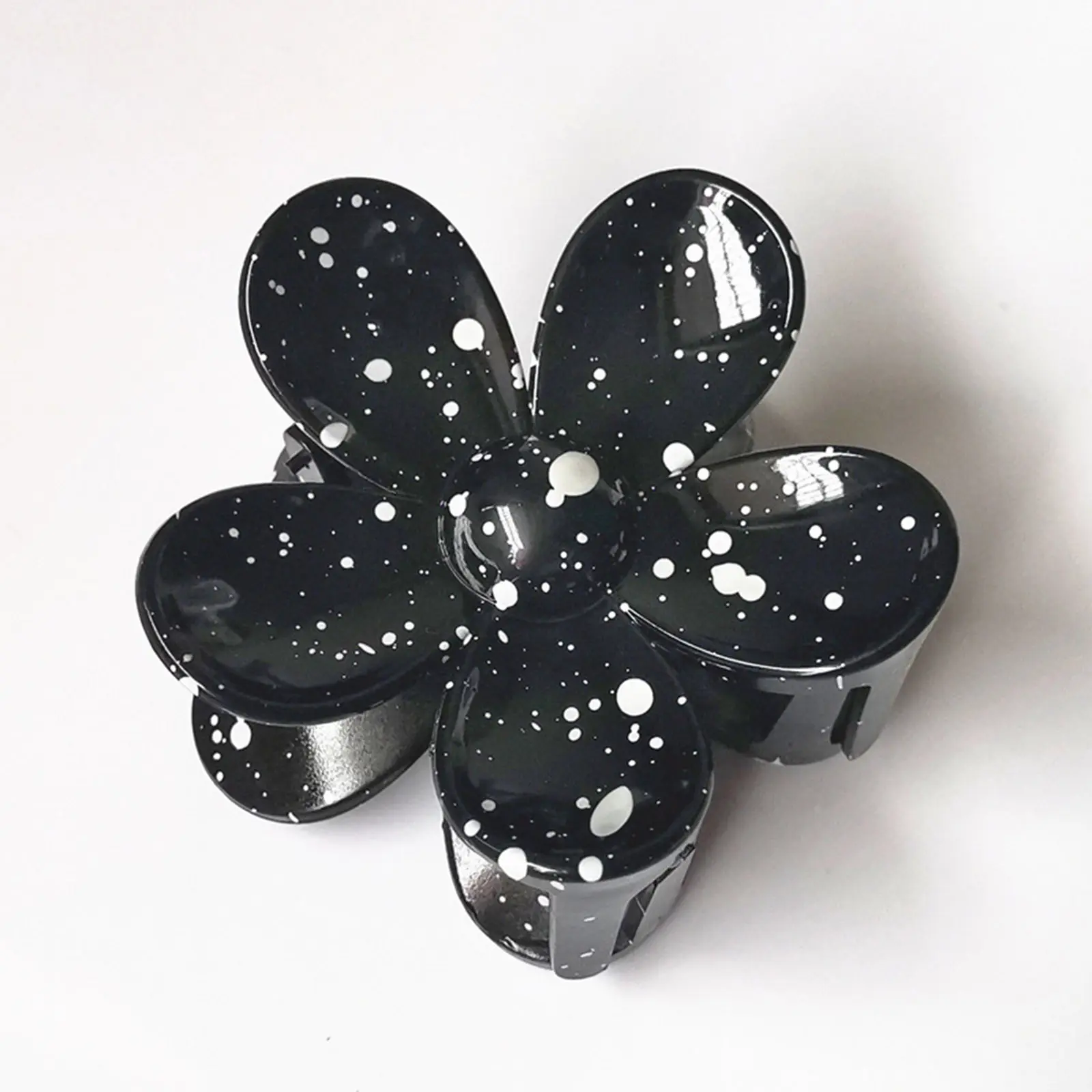1PC Korean Sweet ABS Hair Clips Multicolor Flower Claw ClipCrab Hair Claws Clamp For Women Girl Party Hair Accessories 7cm x 7cm