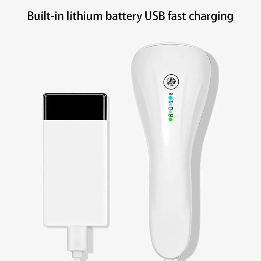 LINMANDA Portable USB Handheld Nail Lamp Mutifunctional Machine Portable Nail Phototherapy Machine Small Rechargeable Lamp