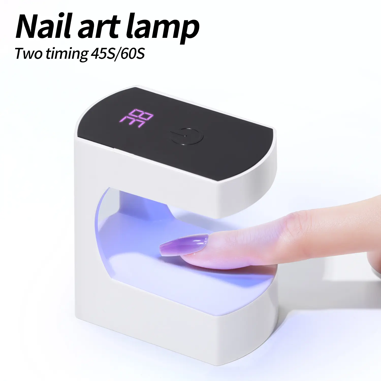 LULAA Touchscree Charm Intelligent Nail Dryer Gel Polish Drying Lamp Uv Led Lamp Nail Phototherapy Machine Tool Salon Equipment