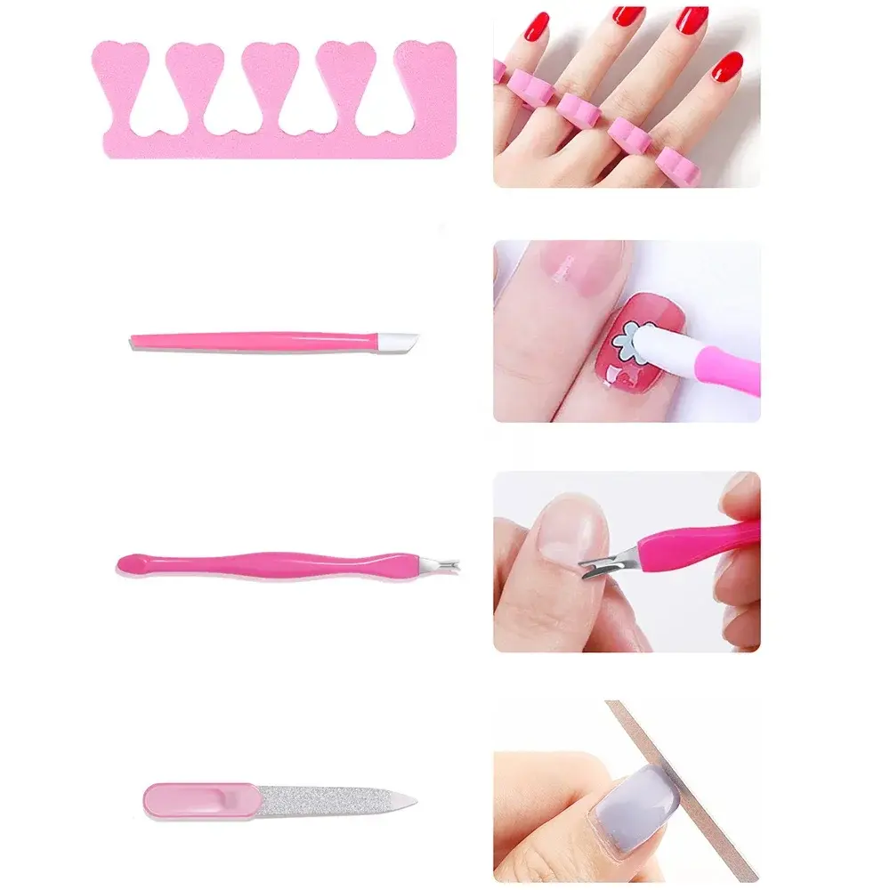 LINMANDA Manicure UV LED Lamp Kit Set with UV Lamp and 20000RPM  Nail Drill Machine for Remove Dead Skin Manicure Tools Set