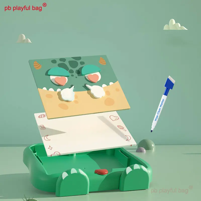 Drawing Board Study Painting Graffiti Magnetic Writing Board Unicorn Early Education Puzzle Kids Toys Christmas Gifts UG307