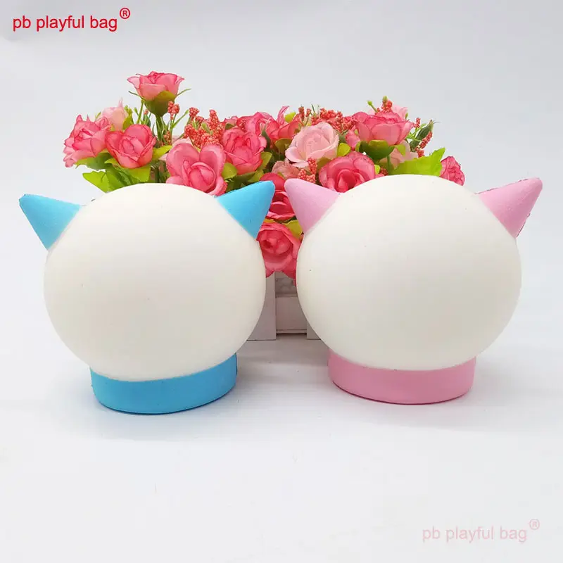 Pb Playful Bag Cartoon Cute Kawaii Release stress Toys Squishy Slow Rising Squeeze Starry Sky Cat Creative Christmas Gifts ZG128