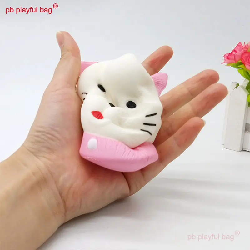 Pb Playful Bag Cartoon Cute Kawaii Release stress Toys Squishy Slow Rising Squeeze Starry Sky Cat Creative Christmas Gifts ZG128