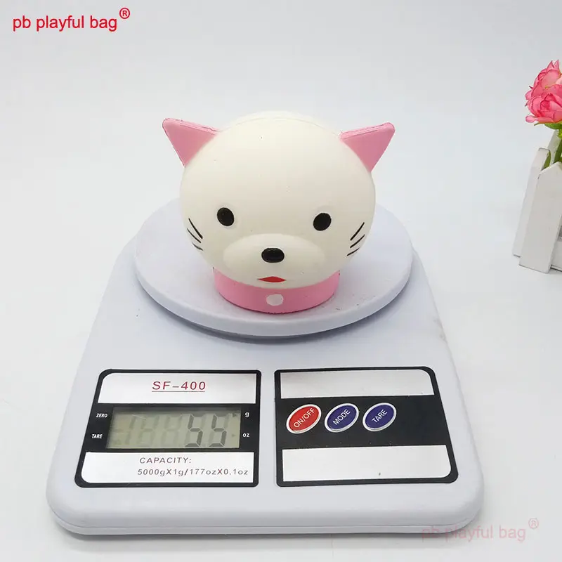 Pb Playful Bag Cartoon Cute Kawaii Release stress Toys Squishy Slow Rising Squeeze Starry Sky Cat Creative Christmas Gifts ZG128