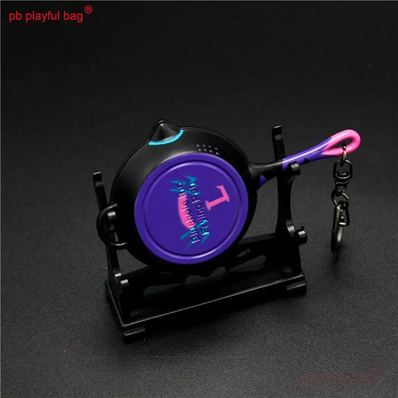 24cm Mini Toy Gun Model Action Figures AKM Adult CS Game Toys Kid Christmas Gifts Creative Metal Keychain Decorative HG302
