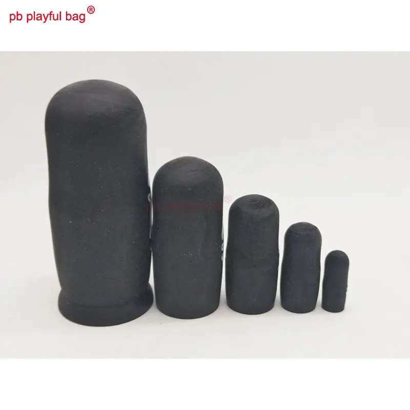 Fun Five Layers Skeleton Russian Dolls Set Wooden Toy Crafts Nesting Doll Christmas Gift Home Decoration Kids Toys WG10