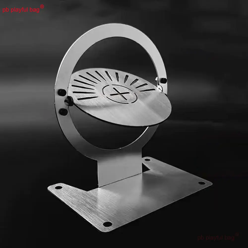 Outdoor Sports Gel Ball Metal Targets Rotate Flip Adult Training Equipment Launch Soft Bullet CS Game Target QG504
