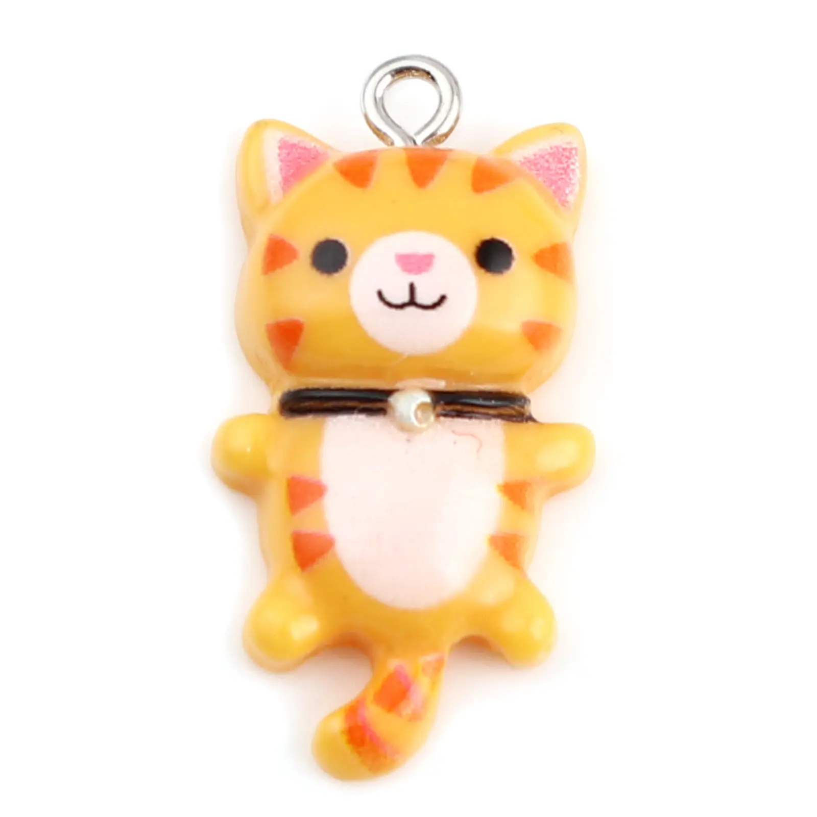 10 Piece Kawaii Resin Charms Cat Animal For Women Handmade DIY Making Earrings Necklace Pendants Party Jewelry Findings