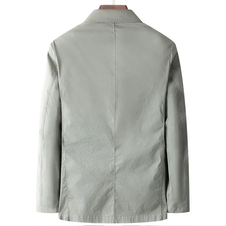 New Summer Men Light and Thin Blazers Jackets High Quality Man Solid Business Casual Suits Coats Male Slim Blazers Clothing 4XL