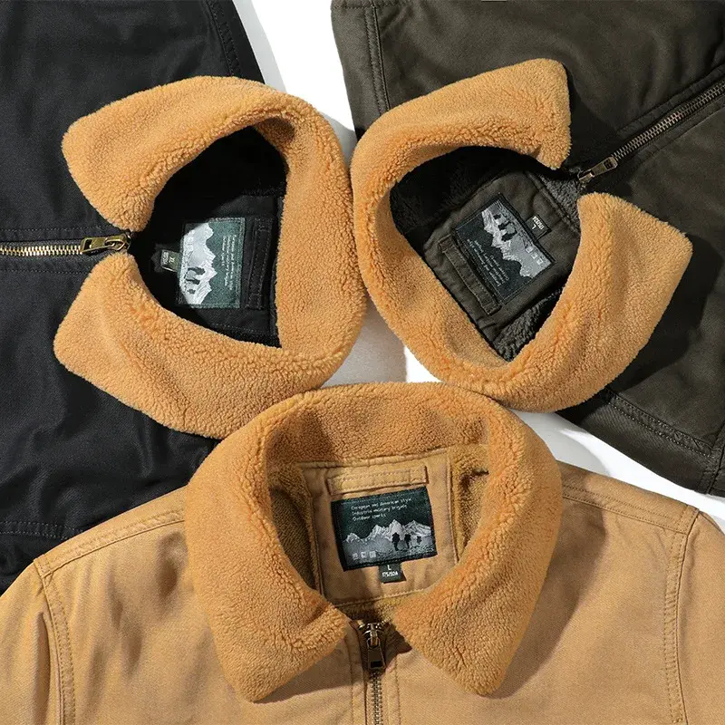 Men Winter Cargo Jackets Bomber Jackets Multi-pocket Casual Coats High Quality Male Cotton Winter Coats Slim Warm Parkas 5XL