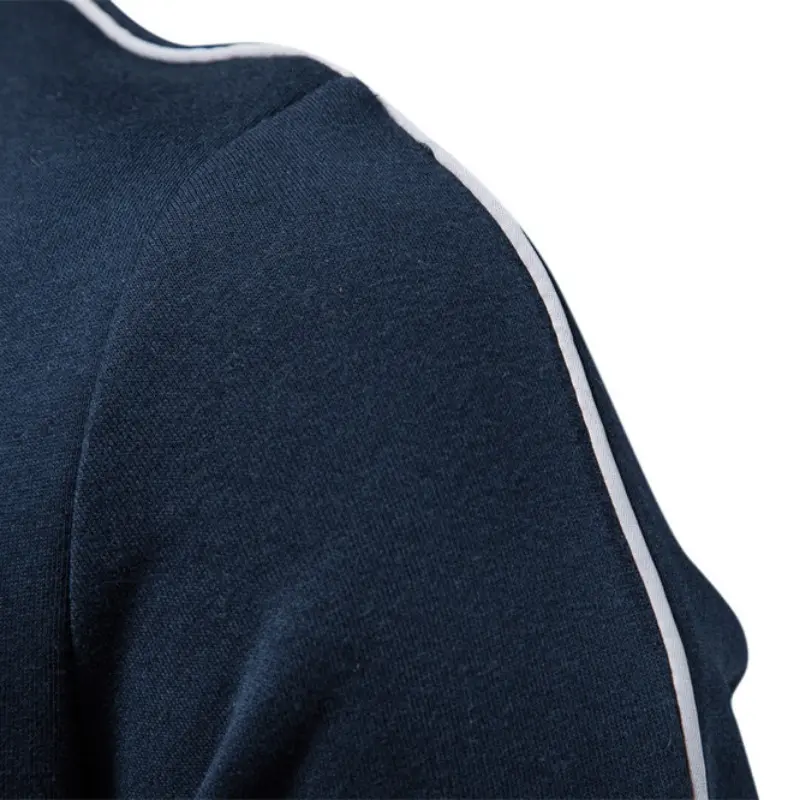 New Autumn Men Slim Fit Cardigan Jackets High Quality Male Stand Collar Casual Sweatshirt Coats Man Cotton Sweatshirts Size XXL