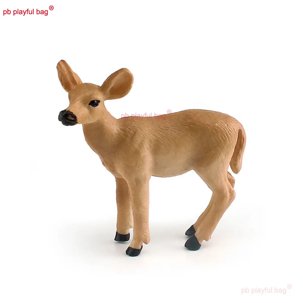 Puzzle Simulation Forest Animals Zebra Sheep Cow Model Static Ornament Children's Toys Gift Office Desk Decoration HG352