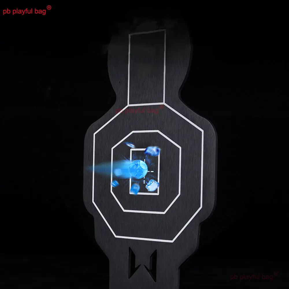 Outdoor Sports Gel Ball Soft Bullet Training Shooting Target IPSC Metal Adult Leisure Tactical CS Game Toy Accessories QG657