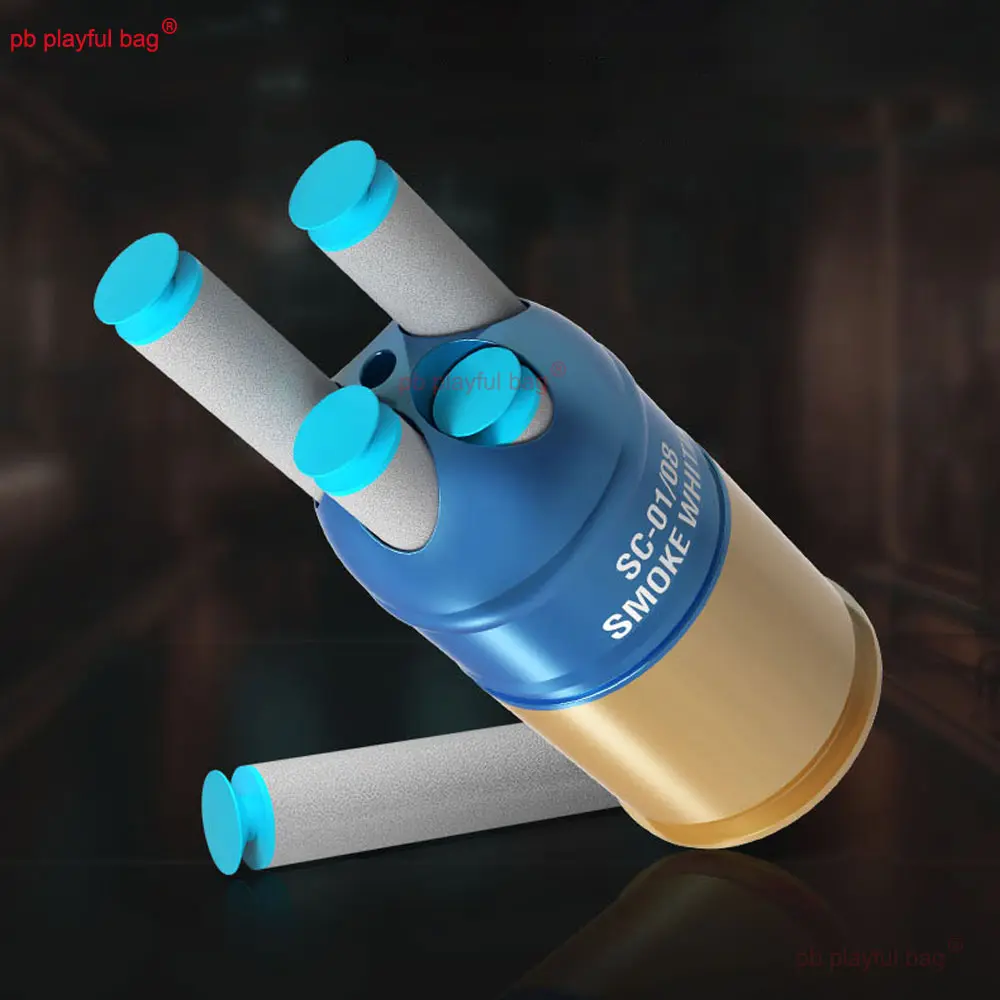 Outdoor Sports RPG Grenade Launcher Soft Bullet Toy Rocket Launcher Training Shell Kids Game Foam Bullets Toy Accessories QG678