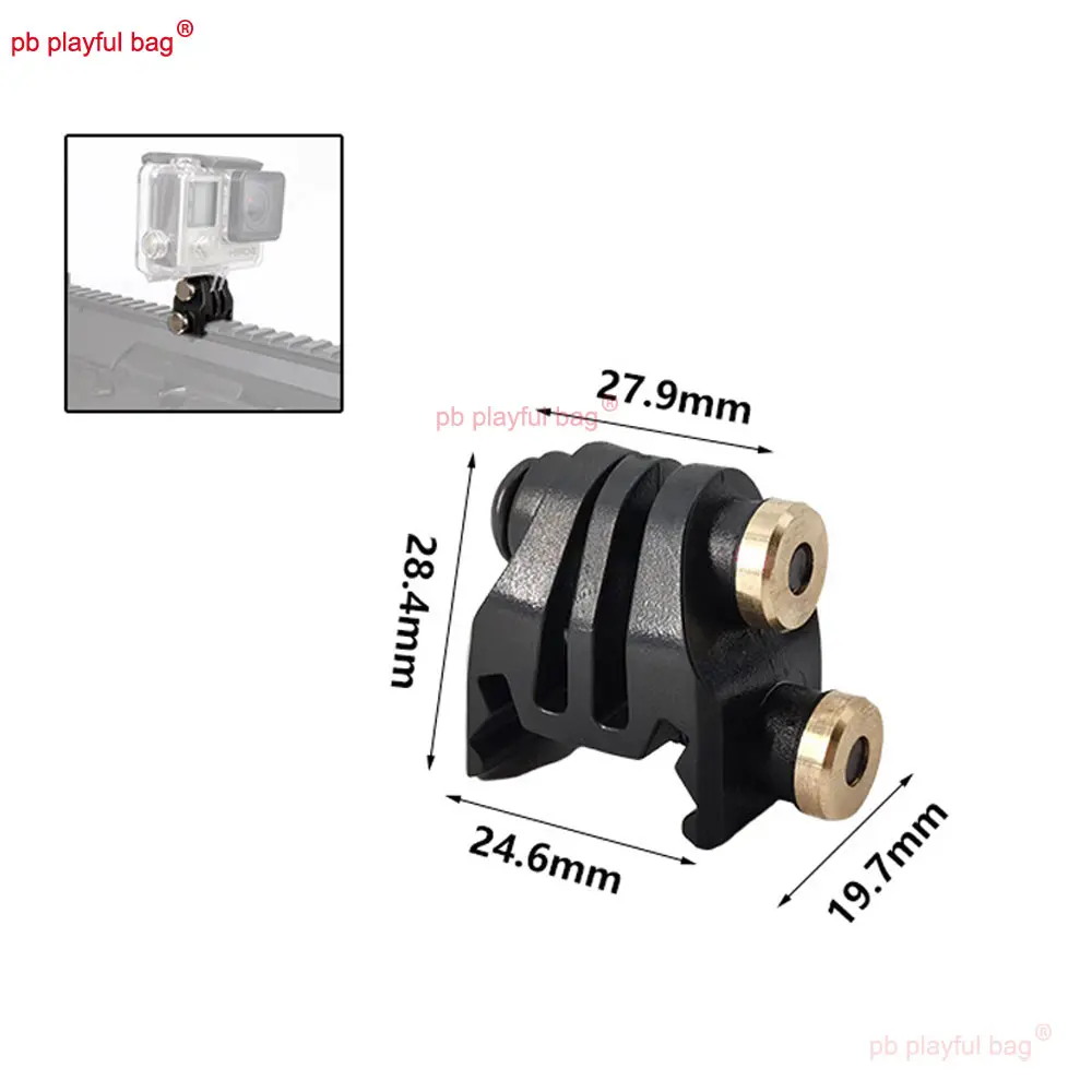 Outdoor Sports Tactical Action Camera Bracket Toy Accessories Fixed Adapter CS Game Parts QG575