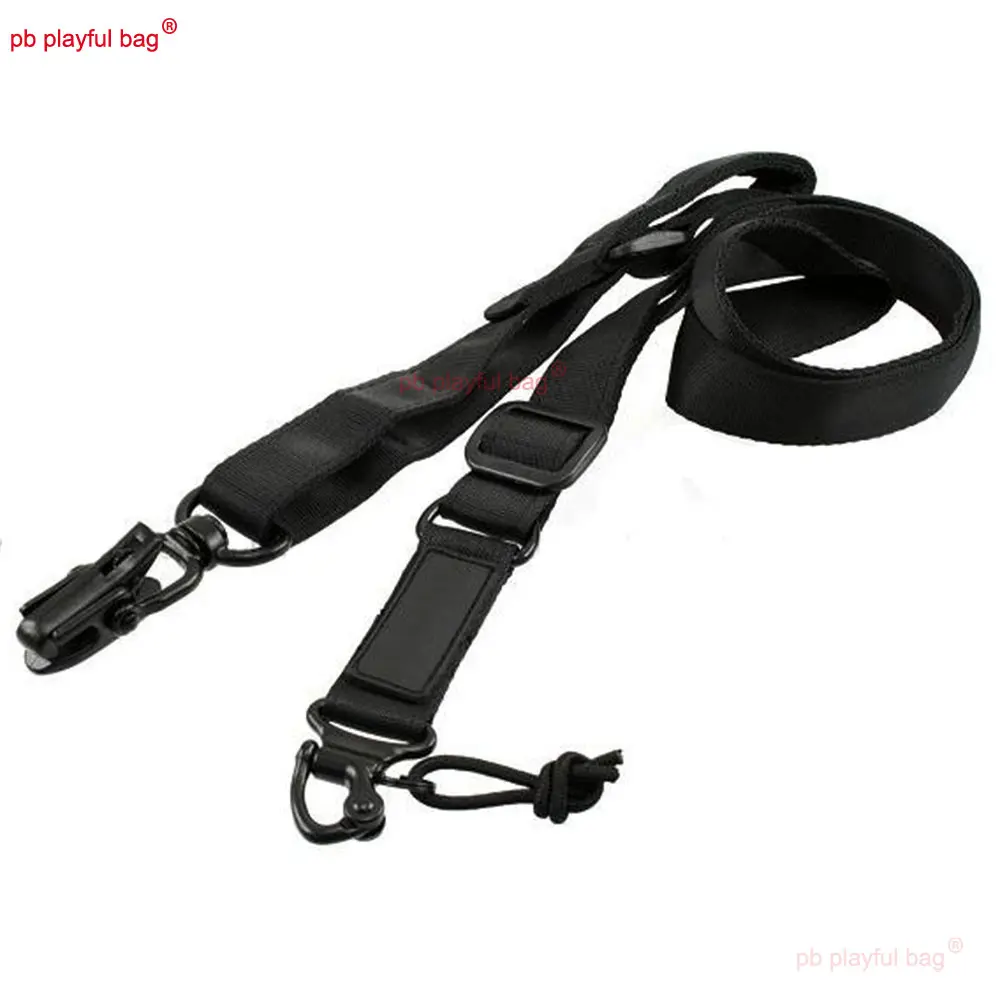Outdoor Sports MS2 Multitasking Rope CS Tactical Hanging Rope Toy Parts Adjustable Double Point Rope Safety Gun Strap QG594