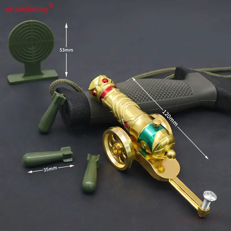 Outdoor Sport CS Game Mini Alloy Mortar Rocket Launcher 12cm Sand Table Model Shooting target Launch Toy Creative Gifts QG409