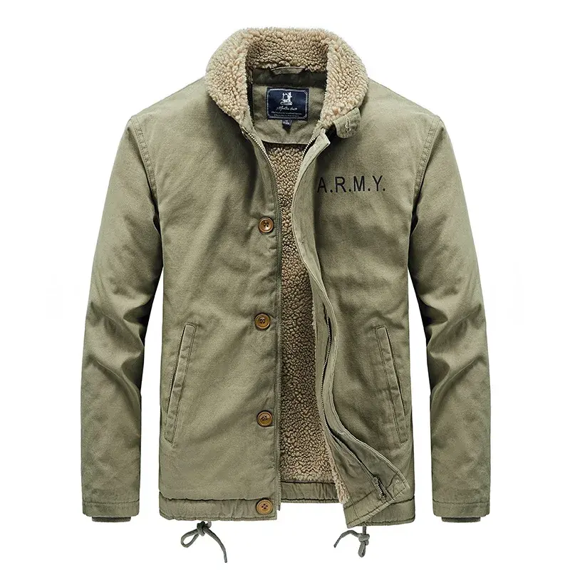 New Winter Men Bomber Jackets Fleece Warm Coats Down Jackets Parkas Quality Male Cotton Casual Jackets Winter Clothing Size 5XL