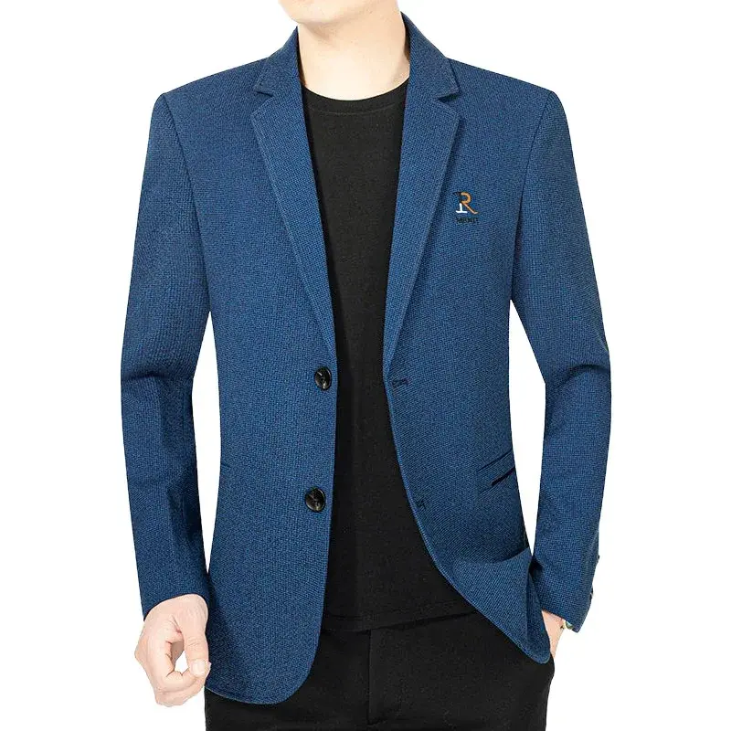High Quality Men Formal Wear Blazers Jackets Suits Coats New Spring Autumn Man Business Casual Blazers Slim Fit Jackets Size 4X