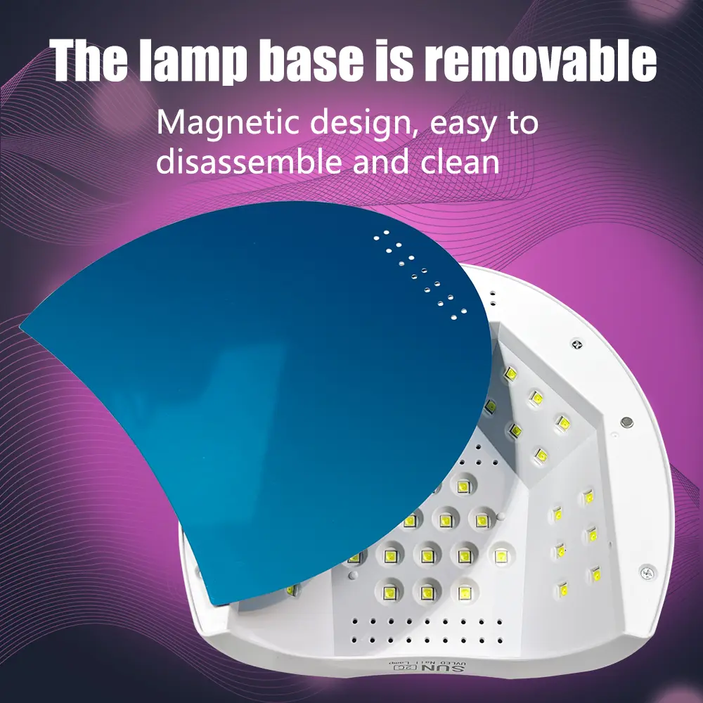 LINMANDA UV LED Nail Drying Light Professional Manicure and Toe Nail Gel Dryer with Automatic Sensor for Home or Salon Use