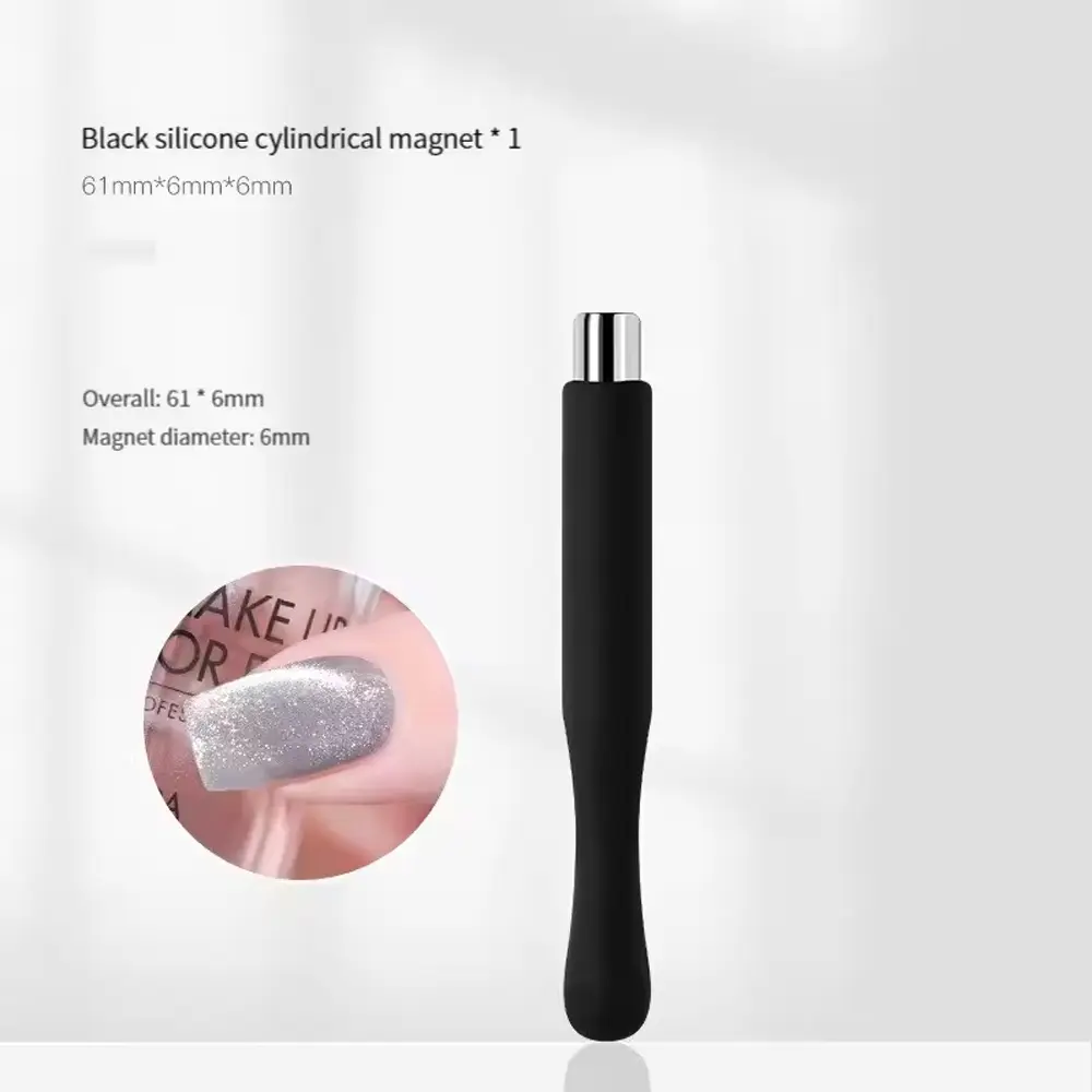 Linmanda Nail Art Cat Eye Magnet Magnetic Cat Eye Set 4-Piece Set to Be Used with Nail Gel for Nail Art Lovers and Nail Salons