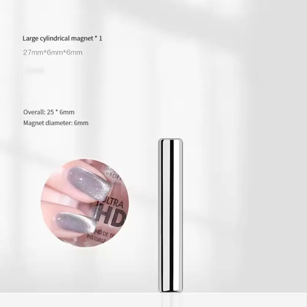Linmanda Nail Art Cat Eye Magnet Magnetic Cat Eye Set 4-Piece Set to Be Used with Nail Gel for Nail Art Lovers and Nail Salons