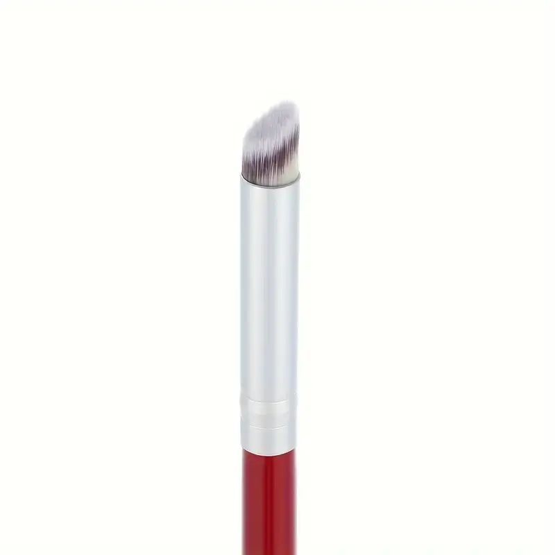 LINMANDA Nail Gradient Brush with Red Wooden Handle Nail Drawing Brush UV Gel Design Builder Painting Pen Ombre Nail Brush