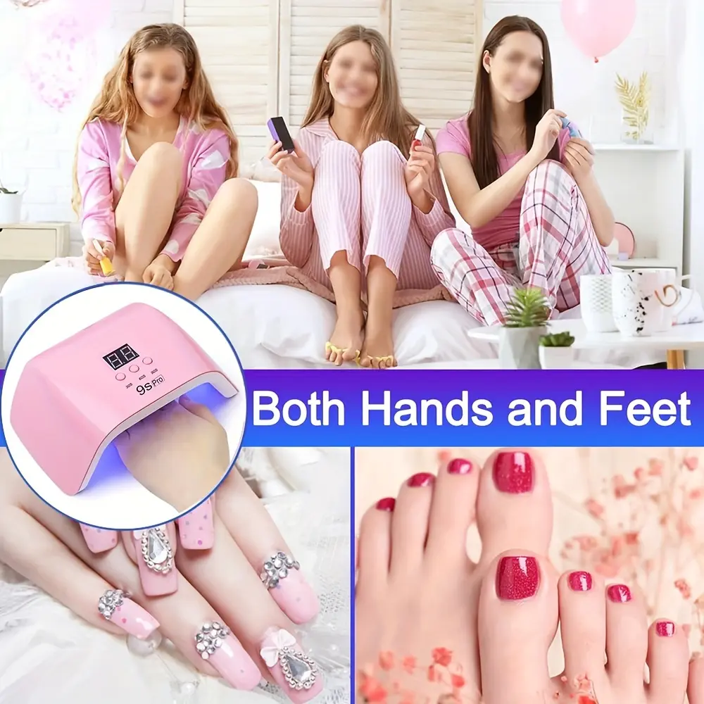LINMANDA 120W LED Nail Dryer UV LED Nail Lamp With LCD Display Professional LED Nail Lamp Gel Nail Lamp LED UV Nail Dryer