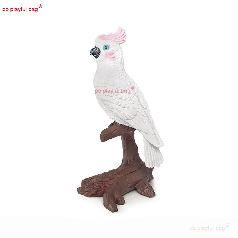 Simulated Bird Animal Realistic Bird Figurine Parrot Woodpecker Model PVC Action Figures Decoration Cute Kids Toy Gift HG374