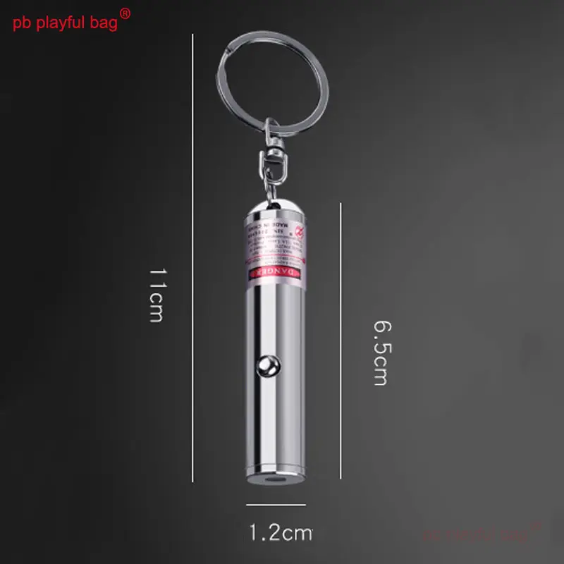 Pb Playful Bag Outdoor Sport Button electronic laser Red Dot Sight Infrared laser lamp Training 2MW Laser Toy Accessories QG414