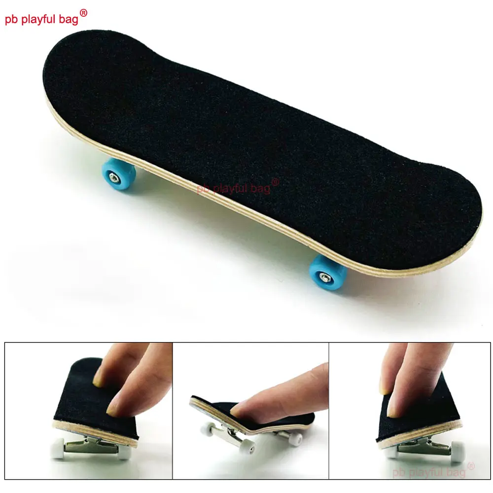 30*100mm Wooden Professional Finger Skate Boarding Maple Wood Fingerboard Novelty Party Gifts Children's Leisure Toy ZG334