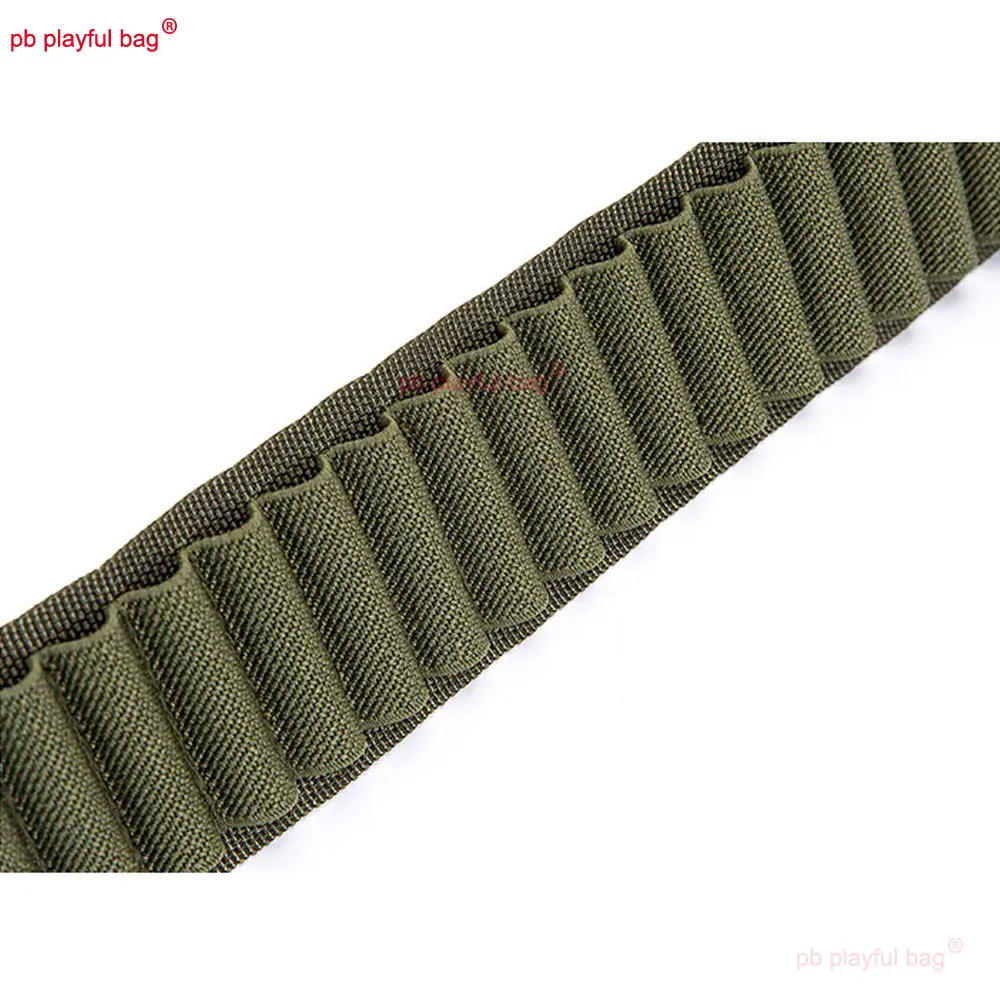 Outdoor Sports 50 Hole Waist Belt 5.56 Bullet Belt Tactical Equipment CS Game Toy Accessories Nylon Waist Belt QG560