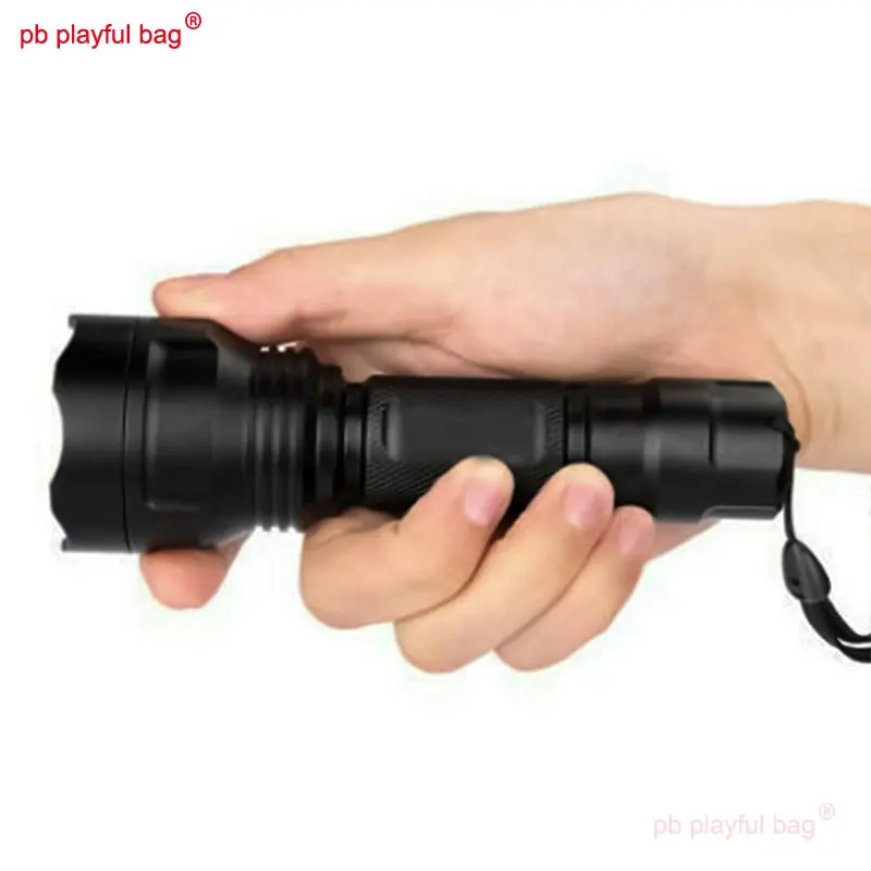Mini C8 Flashlight T6 White Outdoor Strong Light Tactical Flashlight Camping travel equipment Portable Toy Accessories QG428