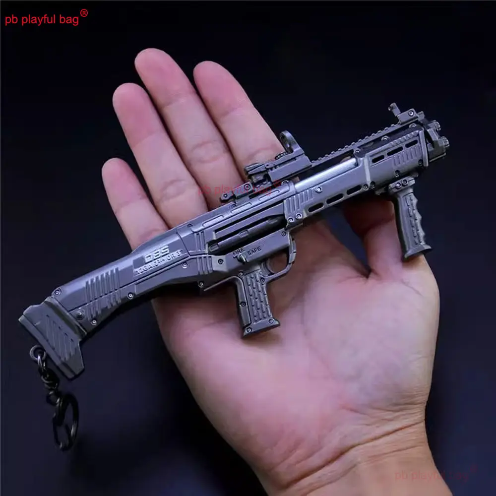 15CM DBS Alloy Model Metal Toy Gun Pendant Keychain Game Peripheral Decoration Crafts Action Figure Kids Gifts ZG399