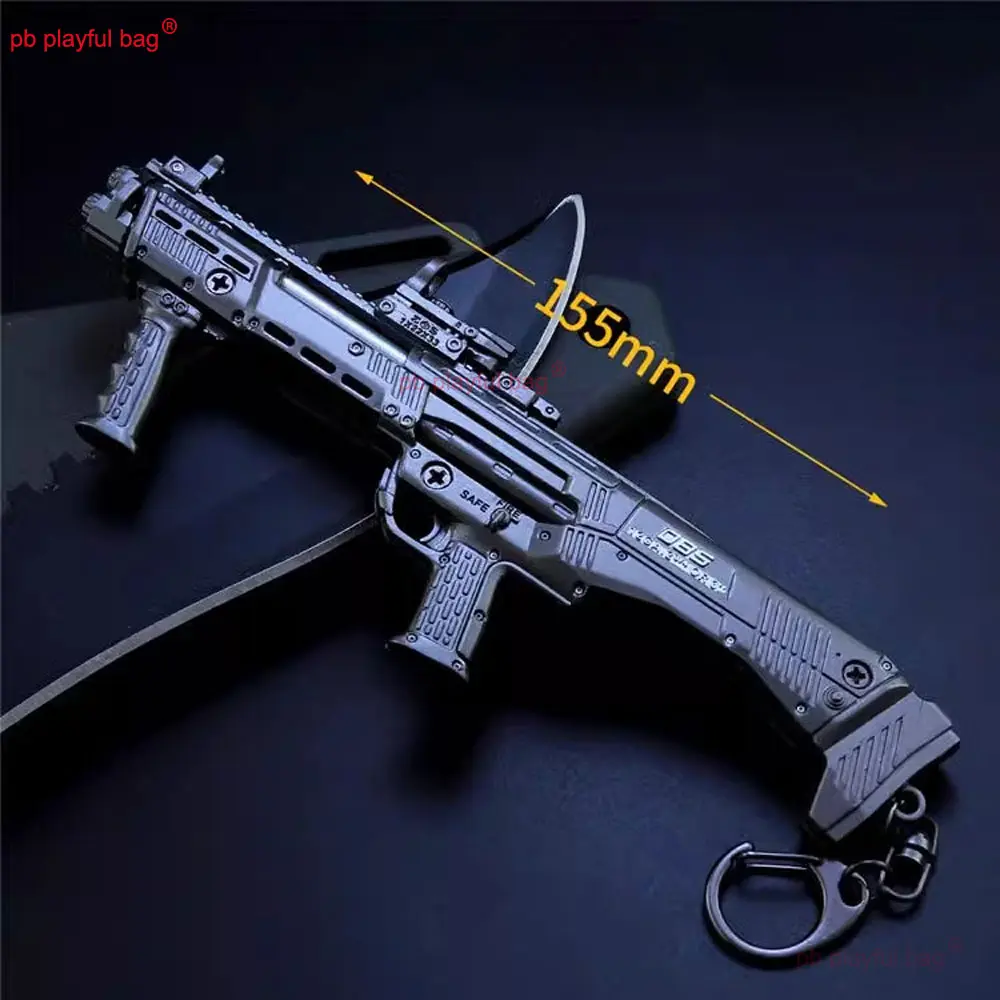 15CM DBS Alloy Model Metal Toy Gun Pendant Keychain Game Peripheral Decoration Crafts Action Figure Kids Gifts ZG399
