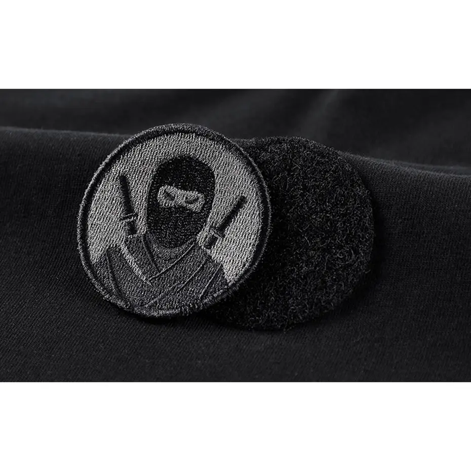 Techwear T Shirt for Men Side Pocket Tooling Tshirts Hip Hop Streetwear Hip Hop T-shirt Summer Harajuku Cotton Top Tee