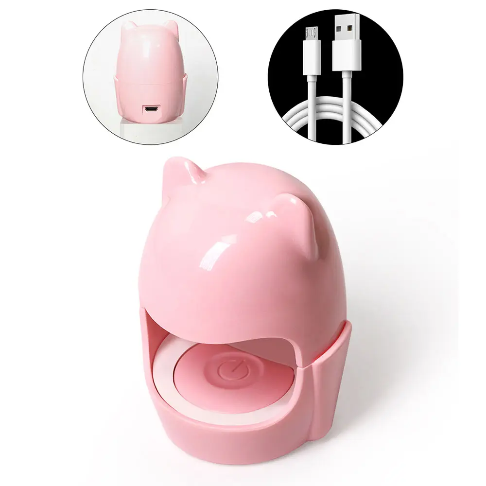 LINMANDA Mini Nail Fast Dryer UV LED USB Lamp Manicure Egg Design Machine Single Finger Nail Art Tool Gel Curing With USB Free
