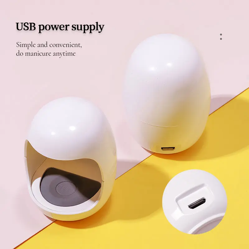 LINMANDA USB Powered Mini LED Nail Lamp Portable UV Curing Lamp for Gel Polish Compact Design Perfect for Home Manicure