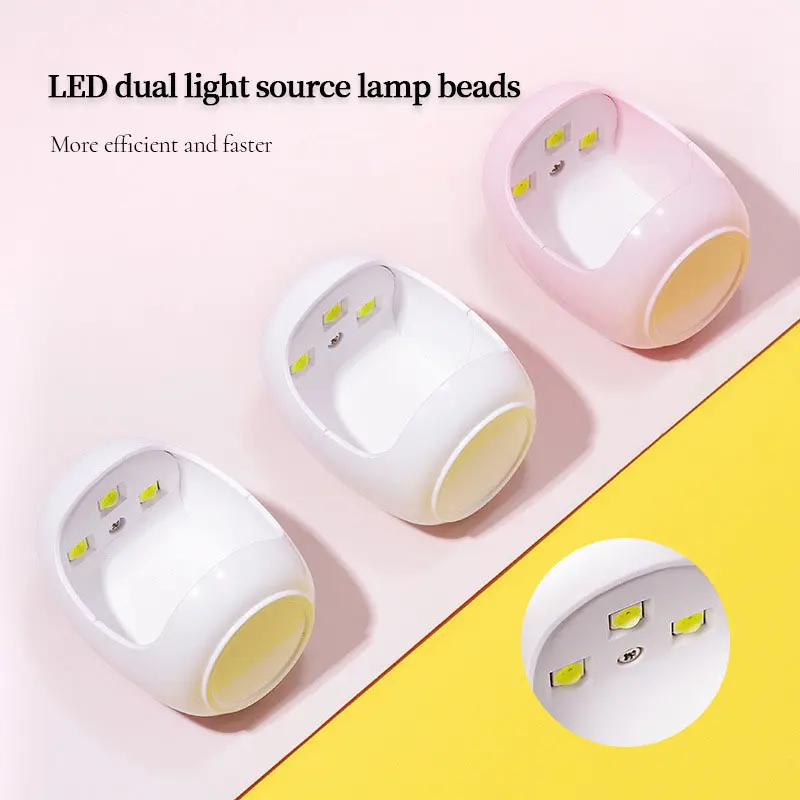 LINMANDA USB Powered Mini LED Nail Lamp Portable UV Curing Lamp for Gel Polish Compact Design Perfect for Home Manicure