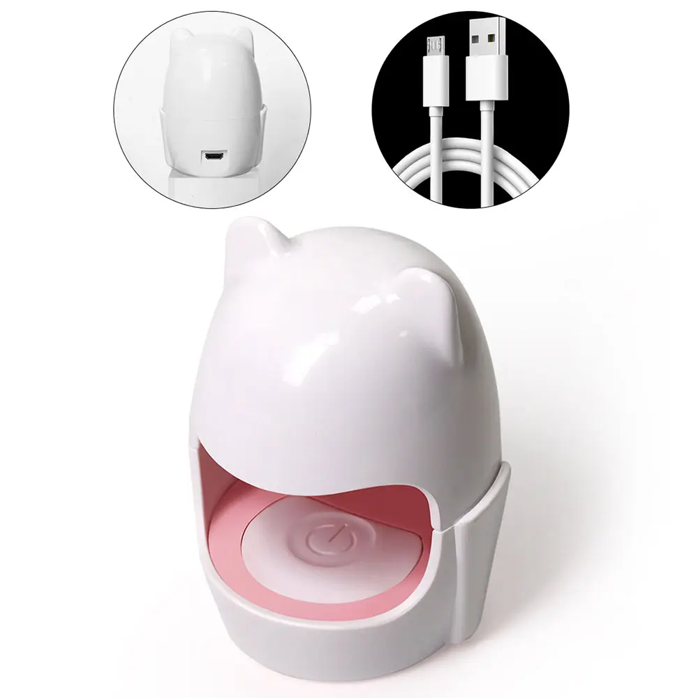 LINMANDA Mini Nail Fast Dryer UV LED USB Lamp Manicure Egg Design Machine Single Finger Nail Art Tool Gel Curing With USB Free