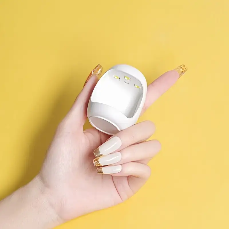LINMANDA USB Powered Mini LED Nail Lamp Portable UV Curing Lamp for Gel Polish Compact Design Perfect for Home Manicure