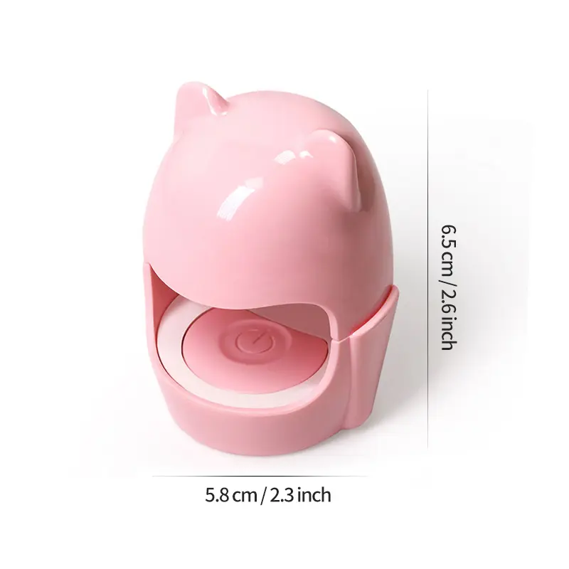 LINMANDA Mini Nail Fast Dryer UV LED USB Lamp Manicure Egg Design Machine Single Finger Nail Art Tool Gel Curing With USB Free