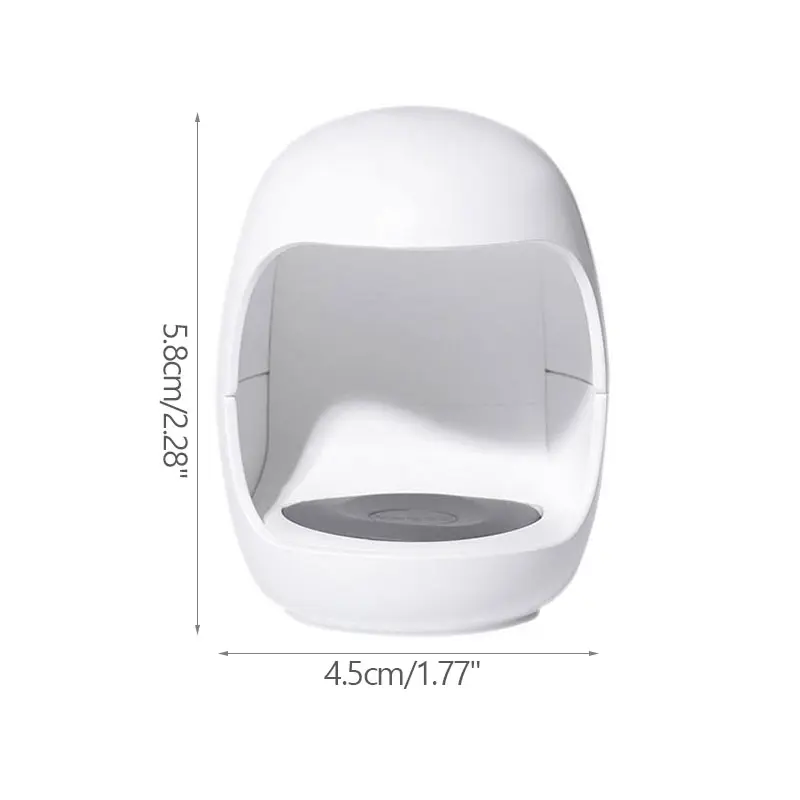 LINMANDA USB Powered Mini LED Nail Lamp Portable UV Curing Lamp for Gel Polish Compact Design Perfect for Home Manicure