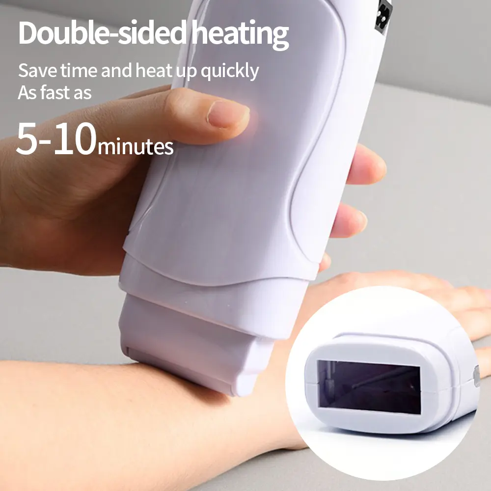 LINMANDA Hair Removal Wax Warmer for Hair Removal for Leg Body Arm Bikini Area Wax Roller Warmer Waxing for Travel Home Use