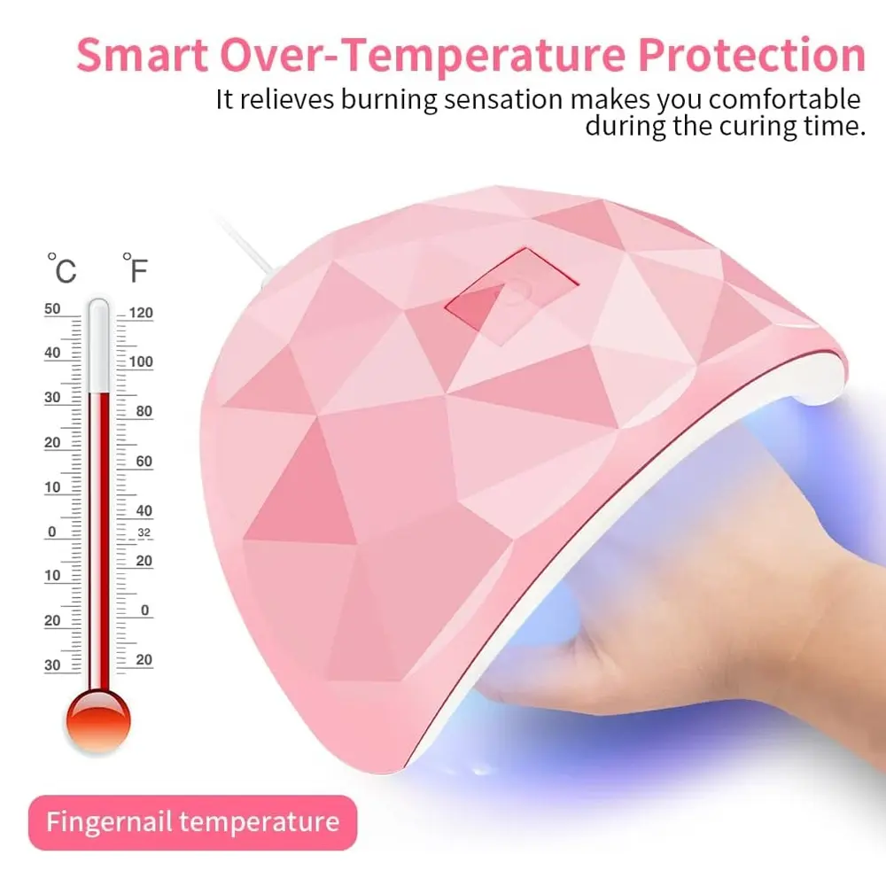 LINMANDA 18 Beads UV LED Lamp Sunlight Nail Dryer Lamp Professional Nail Phototherapy Machine Nail Drying Lamp Salon Equipment