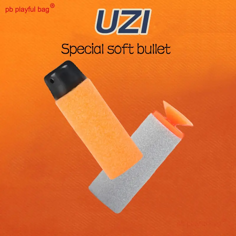 PB Playful Bag Outdoor Sports Soft Bullet Electric UZI Toy Magazine SMG Special EVA Soft Bullet Adult CS Toy Accessories IG49