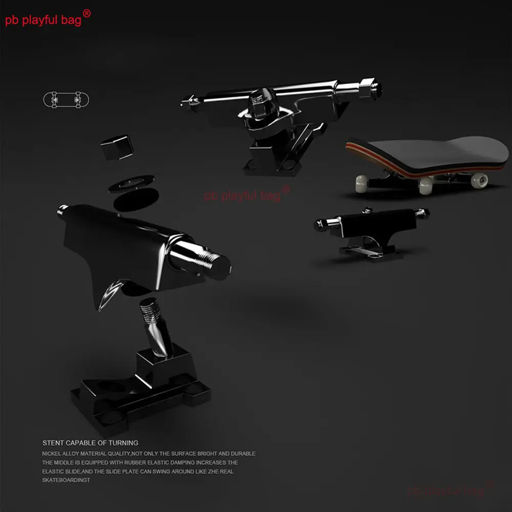 Mini Fingertip Puzzle Toys Wooden Professional Finger SkateBoard Novelty Children's Toys Leisure Party Gifts ZG333